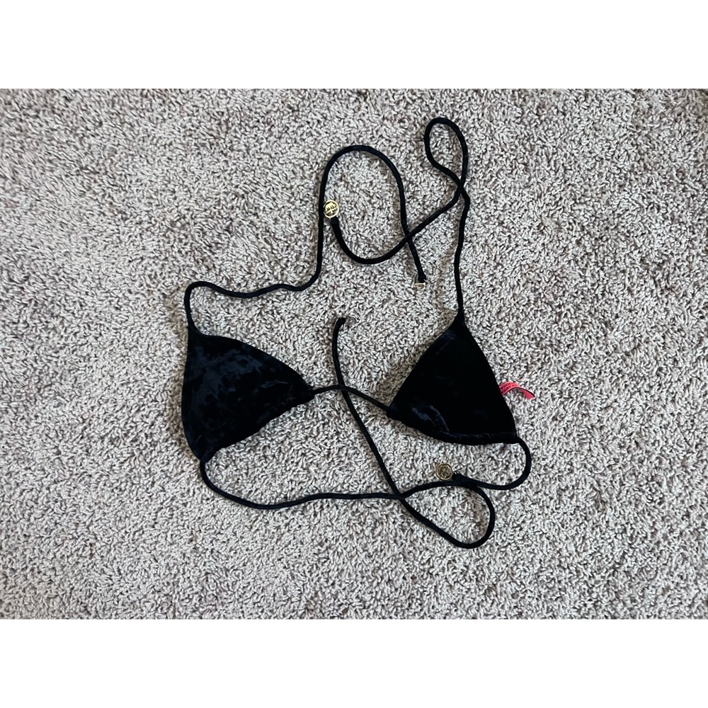 Juicy Couture Velvet Bathing Suit Top